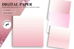 Ombre Background Texture Gradient Digital Paper Wallpaper_24 Product Image 1
