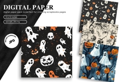 Halloween Pattern Background Scare Horror Ghost Wallpaper27 Product Image 1