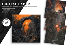 Halloween Background Ghost Scary Tomb Wallpaper Backdrop43 Product Image 1