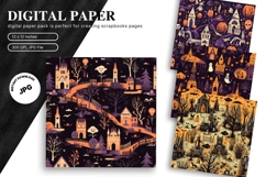 Halloween Pattern Background Scare Horror Ghost Wallpaper5 Product Image 1
