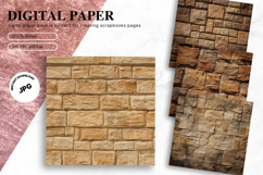 Stone Texture Background Wall Art Backdrop Rock Wallpaper_33 Product Image 1