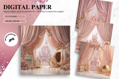 Fairytale Castle Background Girl Princess Studio Backdrop_18 Product Image 1