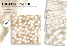 Boho Background Pattern Digital Paper Wallpaper Scrapbook_19 Product Image 1