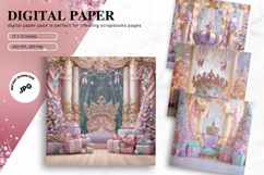 Fairytale Castle Background Girl Princess Studio Backdrop_3 Product Image 1