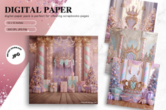 Fairytale Castle Background Girl Princess Studio Backdrop_2 Product Image 1