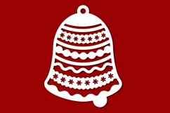 Bell svg, bells svg, christmas bells svg, bell dxf, Cricut Product Image 2