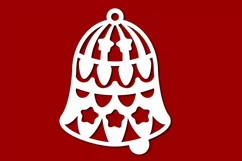 Bell svg, bells svg, christmas bells svg, bell dxf, Cricut Product Image 3