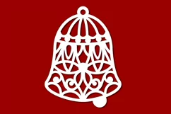 Bell svg, bells svg, christmas bells svg, bell dxf, Cricut Product Image 4