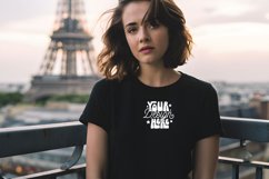 White Bella Canvas 3001 Mockup, Bella Canvas 3001 Tshirt Product Image 1