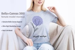 Bella Canvas 3001 Tshirt Mockup Grey Product Image 1