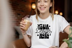 Bella Canvas 3001 Mockup, Bella Canvas White Shirt Mockup, Product Image 1