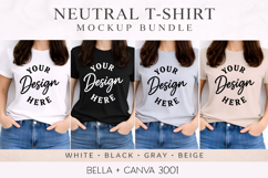Bella Canvas 3001 Mockup 