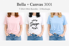 Bella Canvas 3001  Mockup  T Shirt