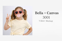 Bella Canvas 3001 Mockup