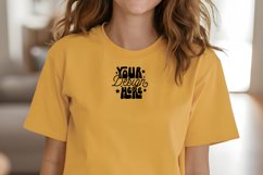 White Bella Canvas 3001 Mockup, Bella Canvas 3001 Tshirt Product Image 1
