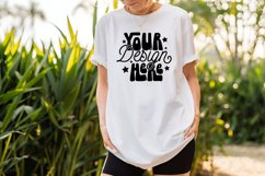 Bella Canvas 3001 TShirt Mockup, Bella Canvas 3001 White Product Image 1