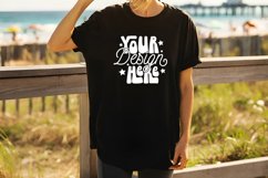 Bella Canvas 3001 TShirt Mockup, Bella Canvas 3001 White Product Image 1