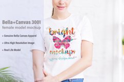 Bella Canvas 3001 Tshirt Mockup White Product Image 1