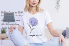 Bella Canvas 3001 Tshirt Mockup White Product Image 1