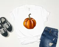 Pumpkin sublimation design. Harvest Pumpkin PNG Product Image 4