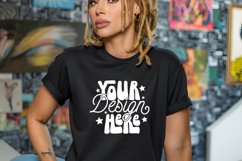 Bella Canvas Dark Grey Heather Mockup, Bella Canvas 3001 Product Image 1