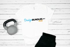 Sports mockup Bella Canvas | White Sport t-shirt mockup Product Image 1