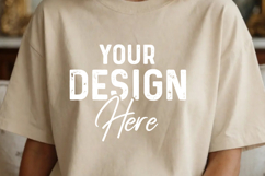 Beautiful Bella Canva T Shirt Mockup, T Shirt Mockup JPG Product Image 1