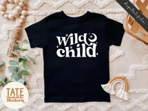 Wild child SVG cut file - boho boy shirt svg, wild and free Product Image 4
