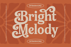 Bellati Nortils - Groovy Serif Font Product Image 4