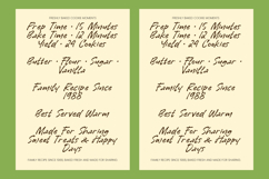 Bellora Darling - Natural Handwritten Product Image 4