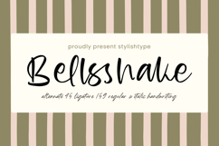 Bellsshake Modern Handwritten Font Product Image 1