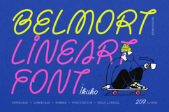 Belmort - Lineart Font Product Image 1