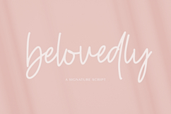 Belovedly Script Product Image 1