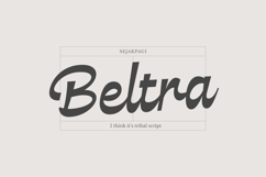 Beltra - I think it's tribal script Product Image 1