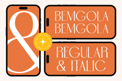 Bemgola - Modern Display Font Product Image 9