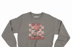 Be My Valentine Retro | Valentine's Day | PNG Clipart Product Image 4