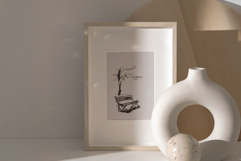 Hand Drawn Park Bench Product Image 4