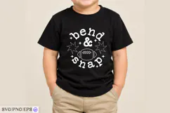 Bend And Snap SVG PNG T-shirt Design Product Image 3