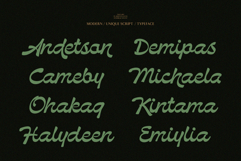 NCL Bendstag - Elegant Script Calligraphy Font Product Image 11