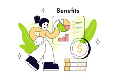 6 Benefits Vector Illustration Product Image 3