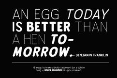 Bener Rounded - Sans Serif Rounded Display Family Font Product Image 6