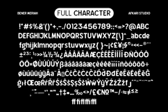 Bener Rounded - Sans Serif Rounded Display Family Font Product Image 2