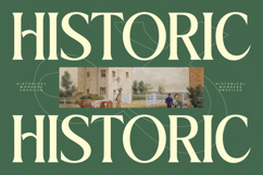 Benfica Royale - All Caps Serif Display Product Image 6