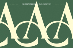 Benfica Royale - All Caps Serif Display Product Image 14