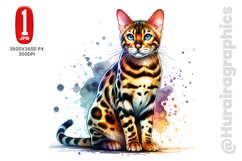 Bengal Cat - JPG File Product Image 1