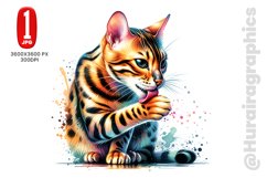 Bengal Cat - JPG File Product Image 1