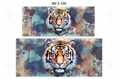 Bengal Tiger Mug Wrap Sublimation Designs, 3d Mug, Tiger Png