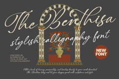 Benthisa - Stylish Calligraphy Font Product Image 1