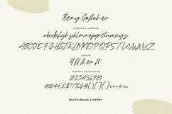 Beny Gallaher Elegant Signature Handwritten Script Font Product Image 6