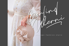 Berlinda Werni a Elegant Monoline Script Font Product Image 2